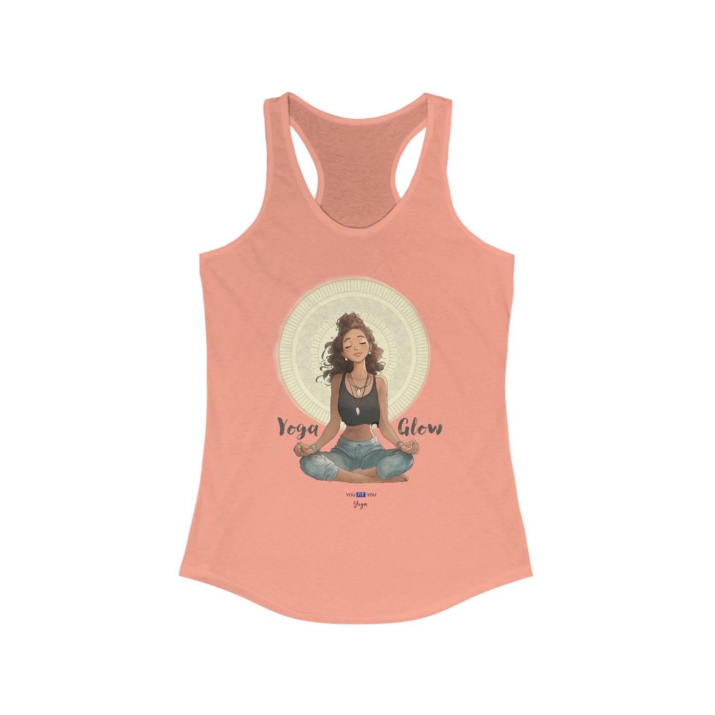 Yoga Glow Women's Racerback Tank Top