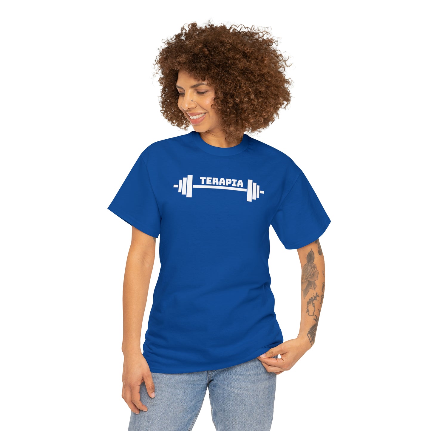 Terapia -Camiseta unisex de algodón pesado