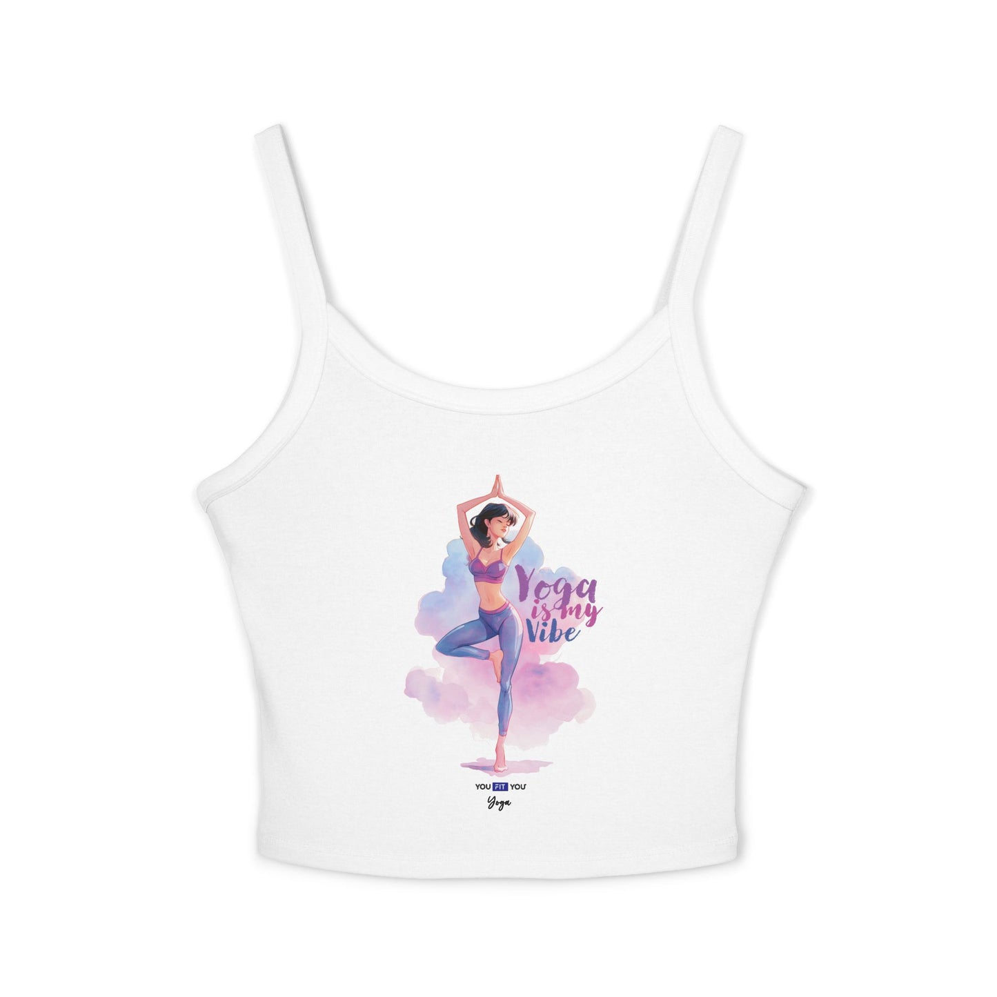 Women's Yoga Is My Vube Vibe Spaghetti Strap Tank Top