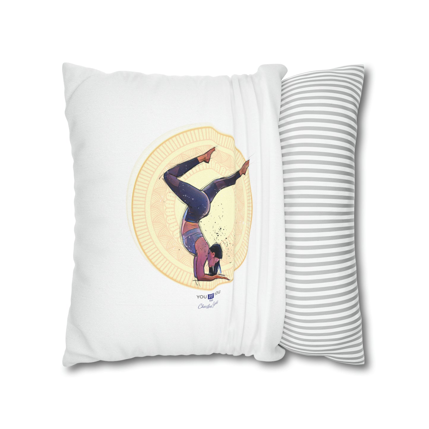 Spun Polyester Square Pillow Case