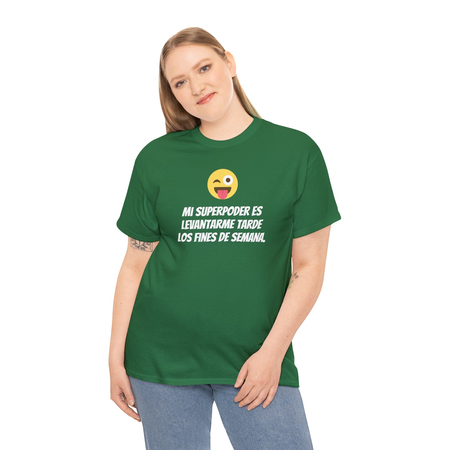 Mi Superpoder -Camiseta unisex de algodón pesado