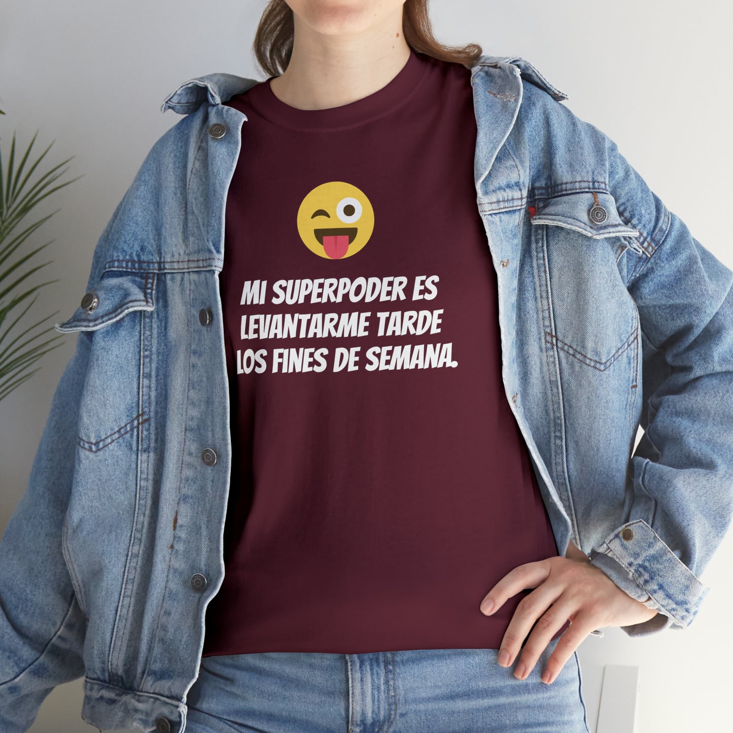 Mi Superpoder -Camiseta unisex de algodón pesado