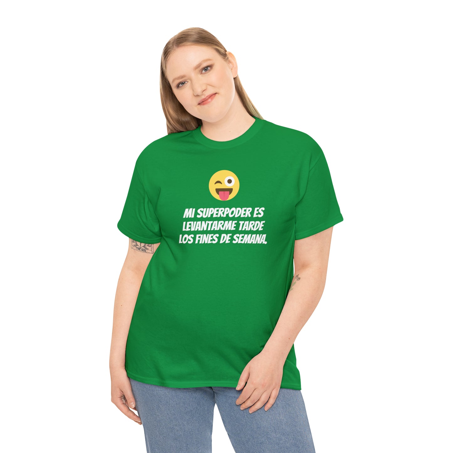 Mi Superpoder -Camiseta unisex de algodón pesado