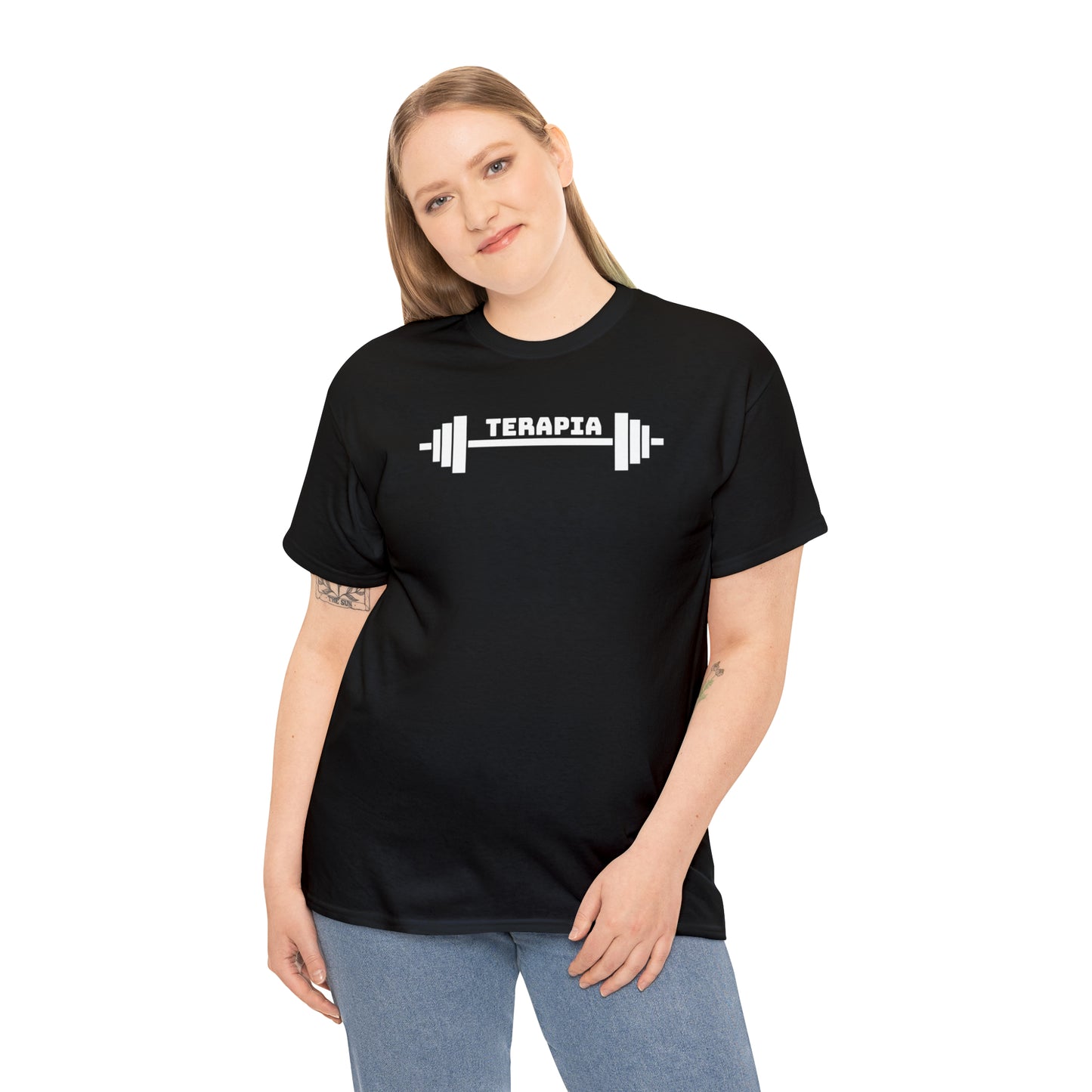 Terapia -Camiseta unisex de algodón pesado