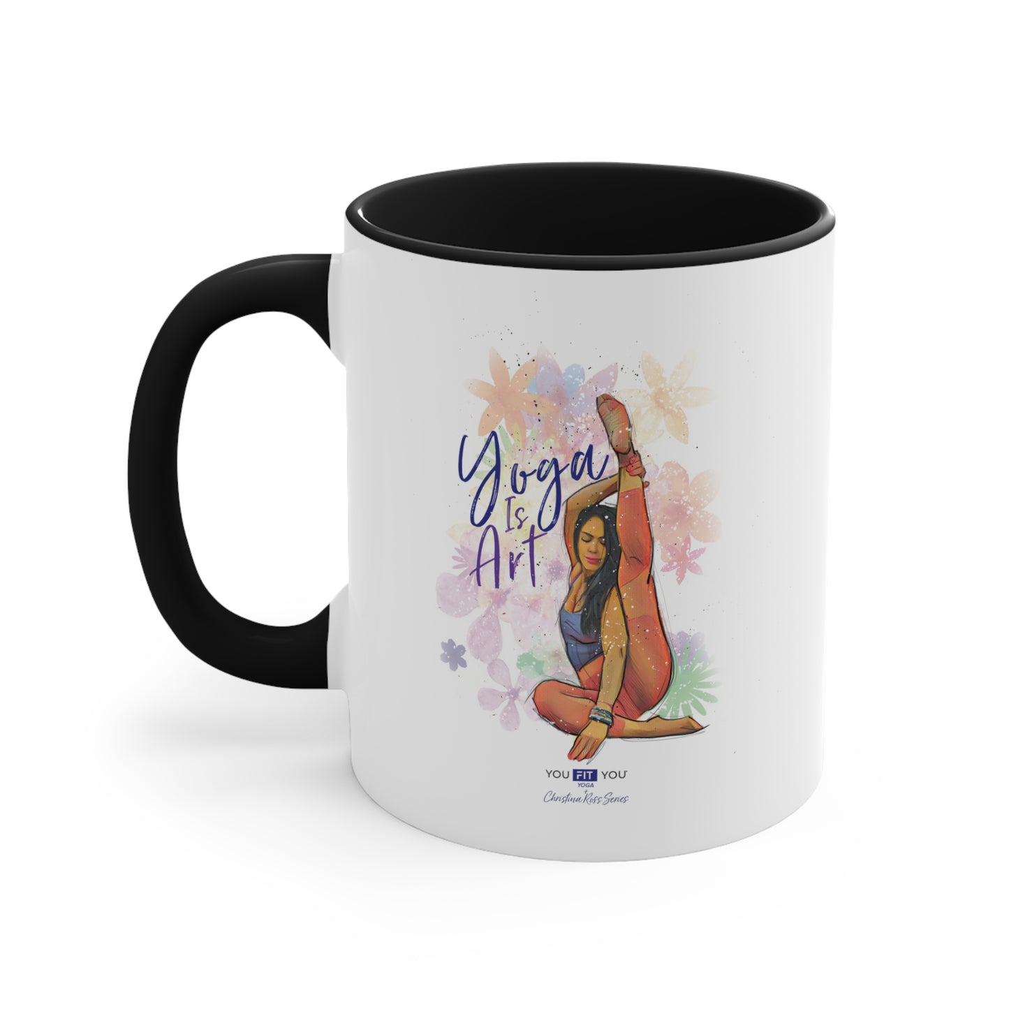 Yoga Is Art Wellness Mug -Feat Christina Ross