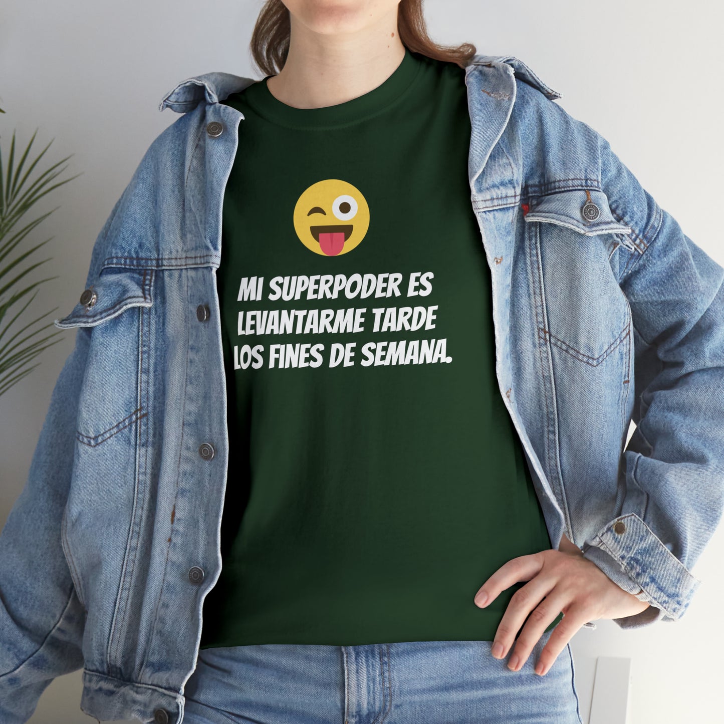 Mi Superpoder -Camiseta unisex de algodón pesado