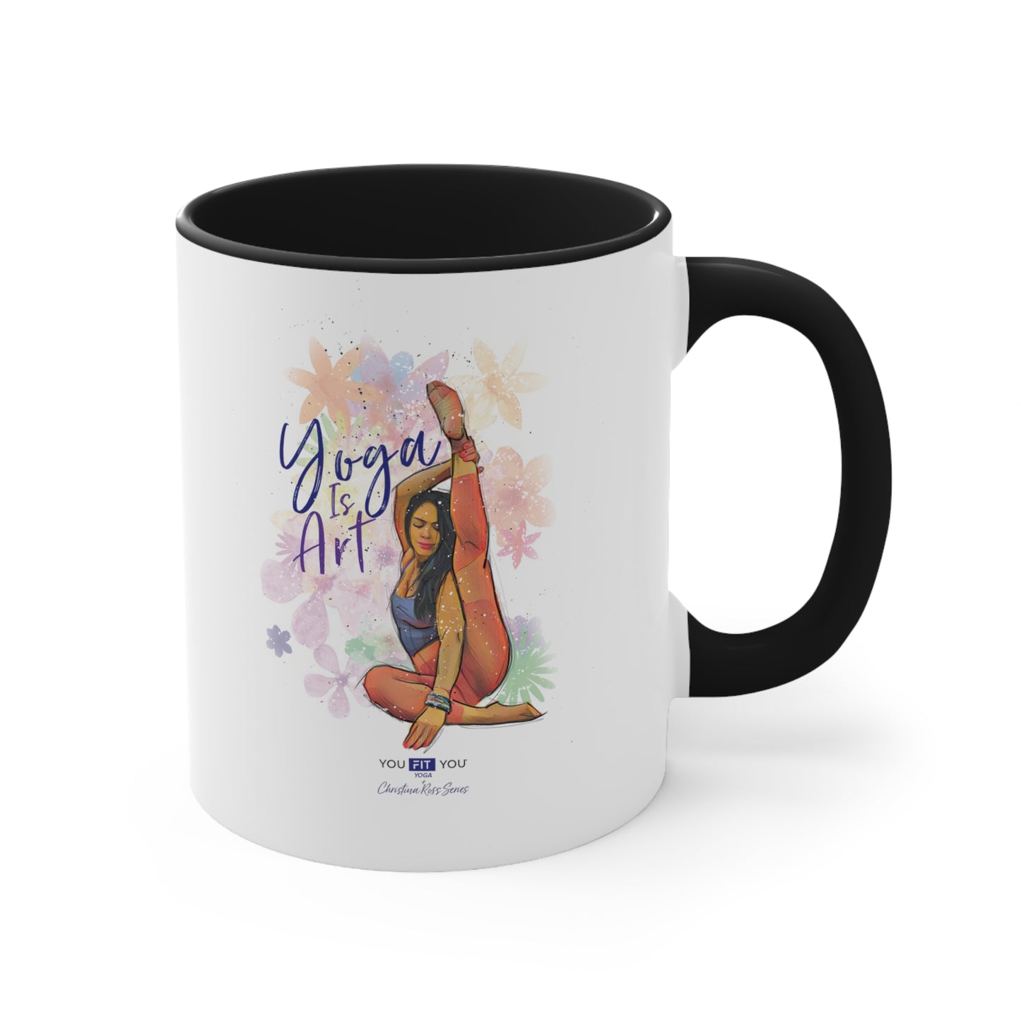 Yoga Is Art Wellness Mug -Feat Christina Ross