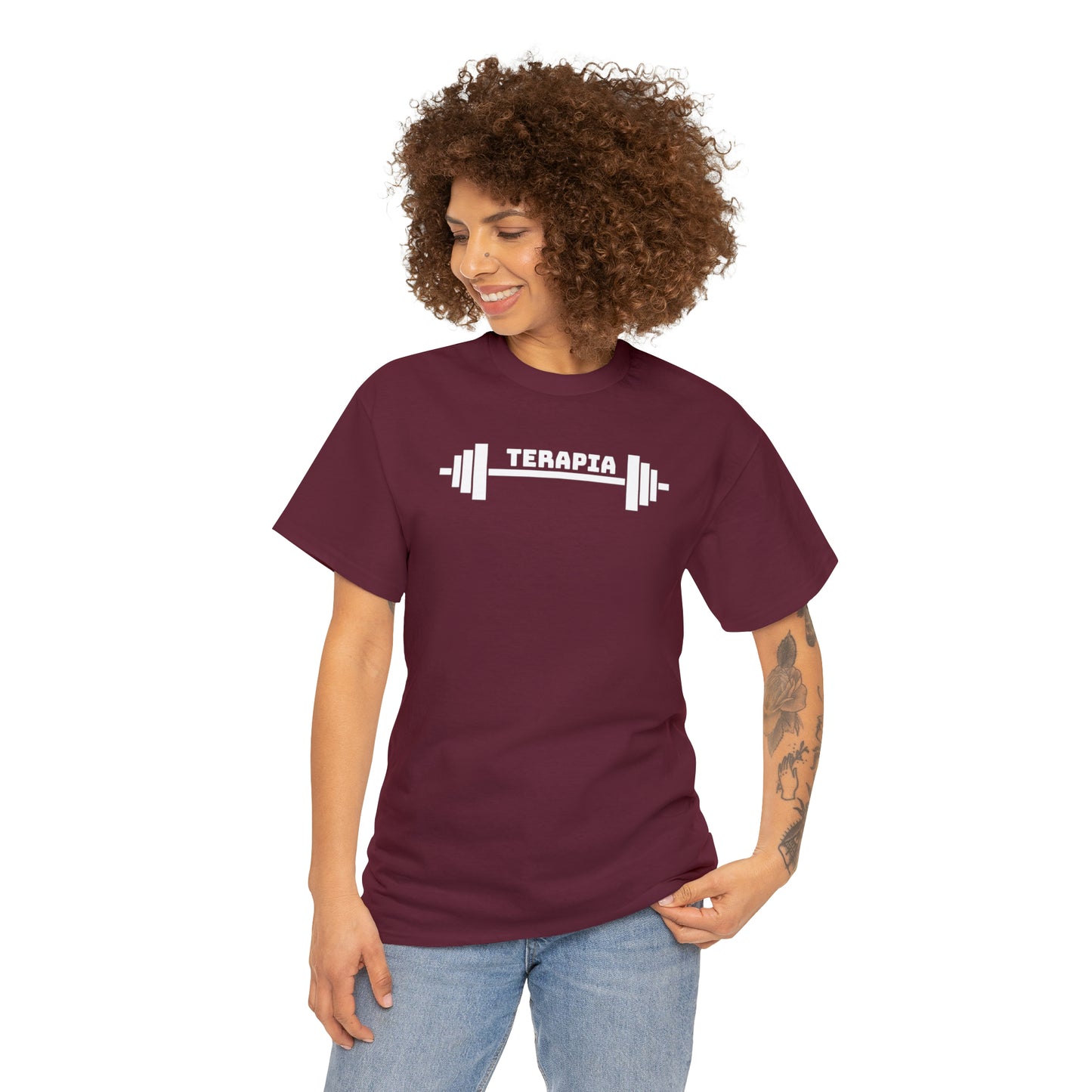 Terapia -Camiseta unisex de algodón pesado