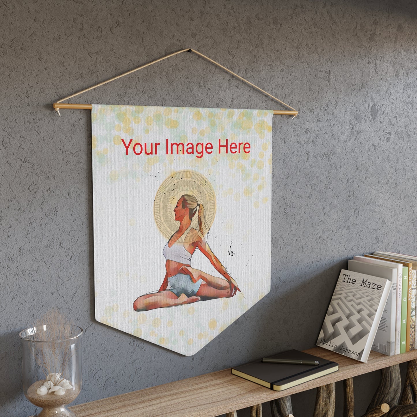 Pose Portrait Pennant
