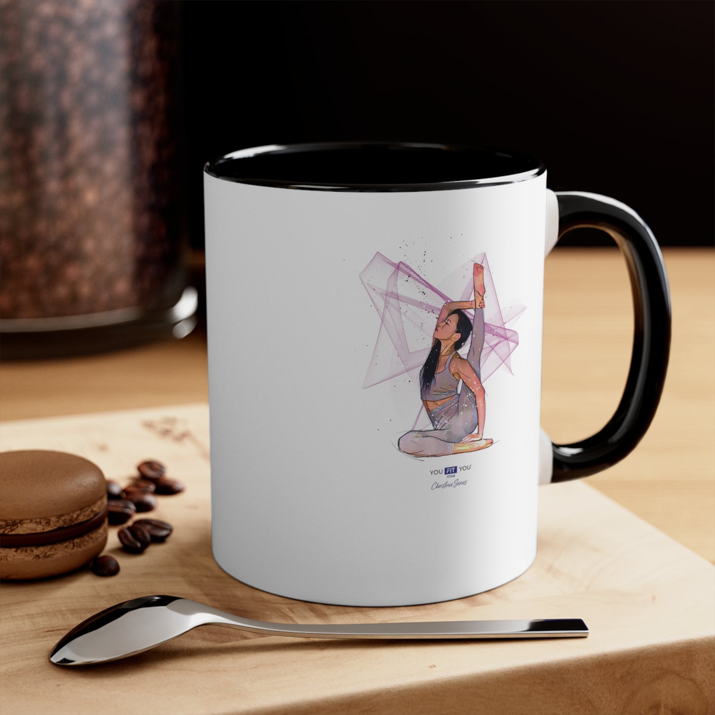 Designer shapes wellness mug -Feat Christine
