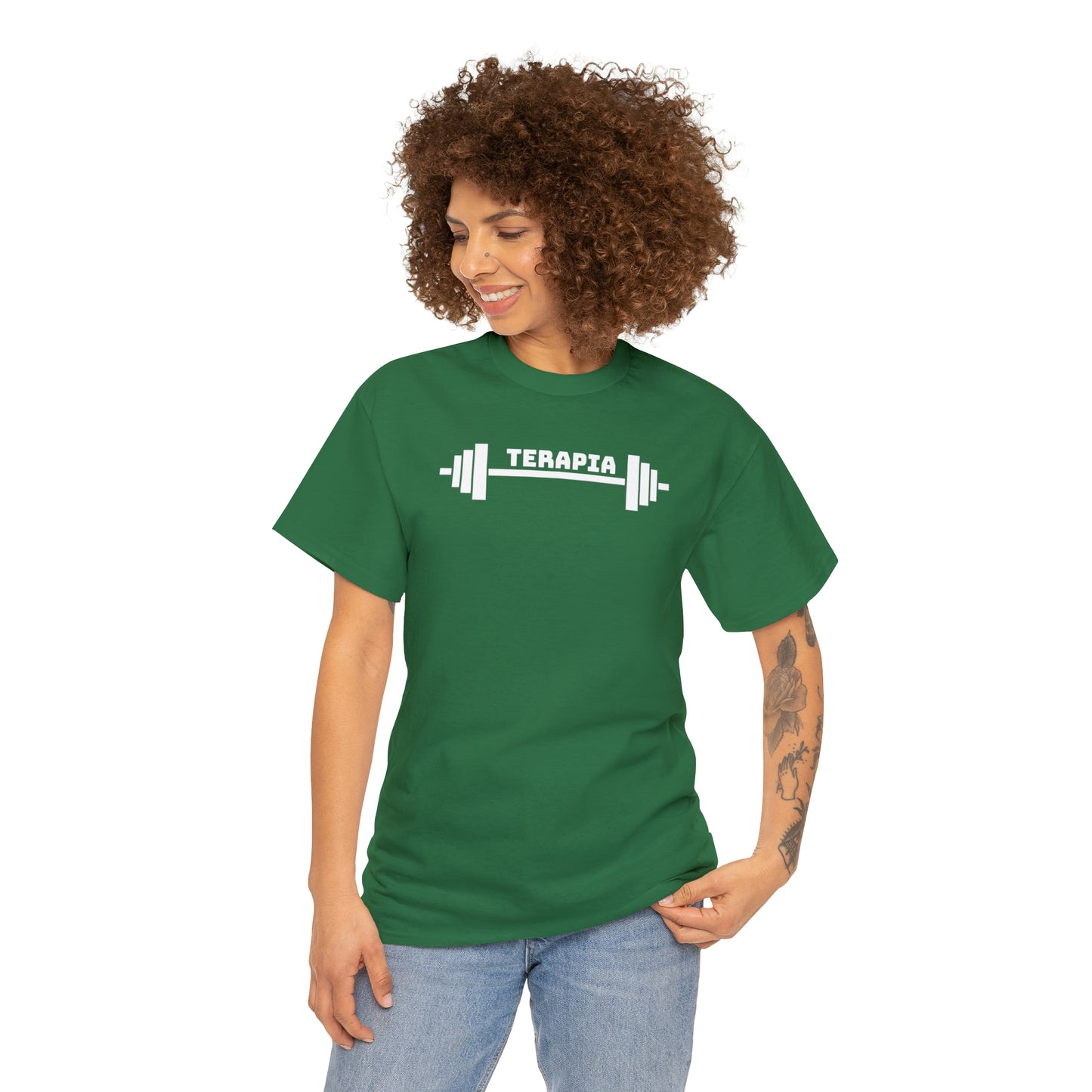 Terapia -Camiseta unisex de algodón pesado