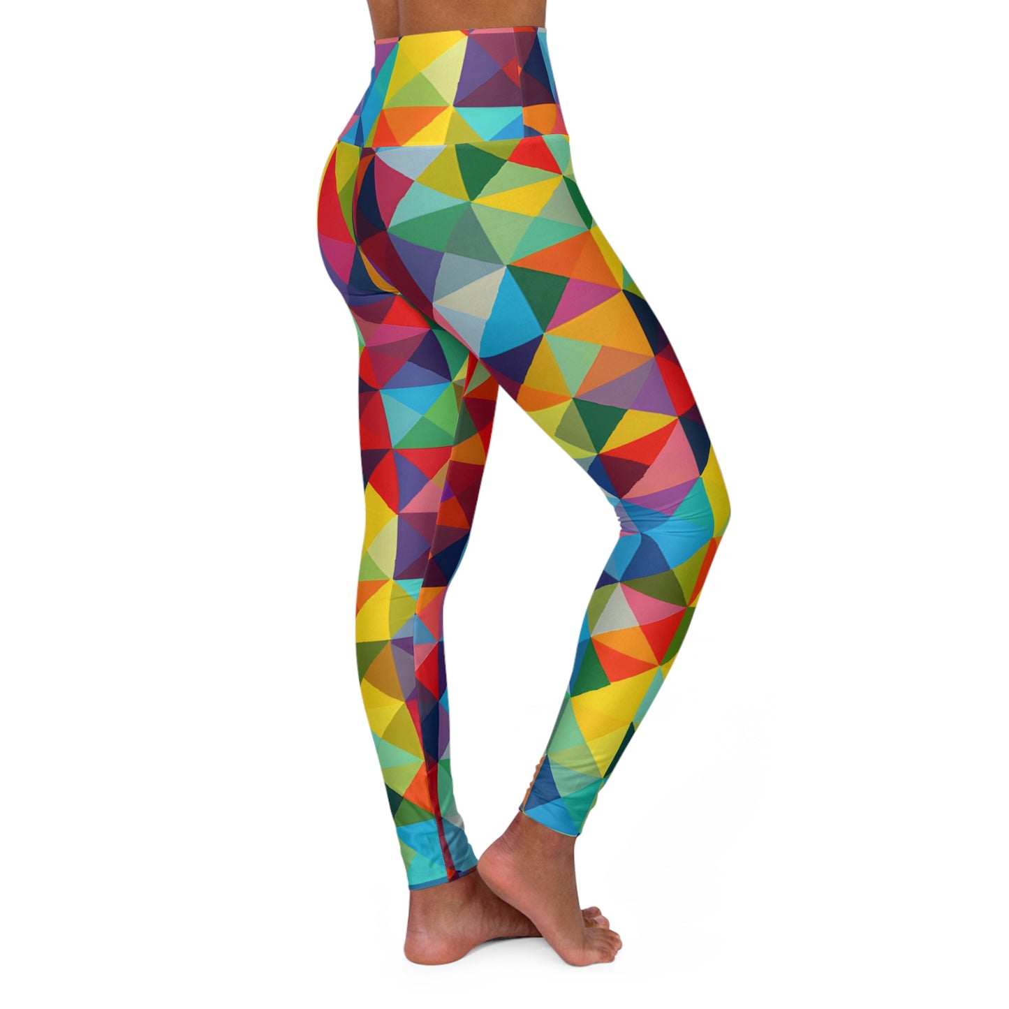 Kaleidoscope Fun -Yoga Pants