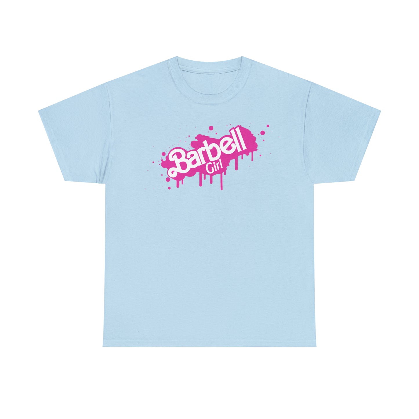 Barbell Girl Vintage Font Drip Style -Unisex Tee