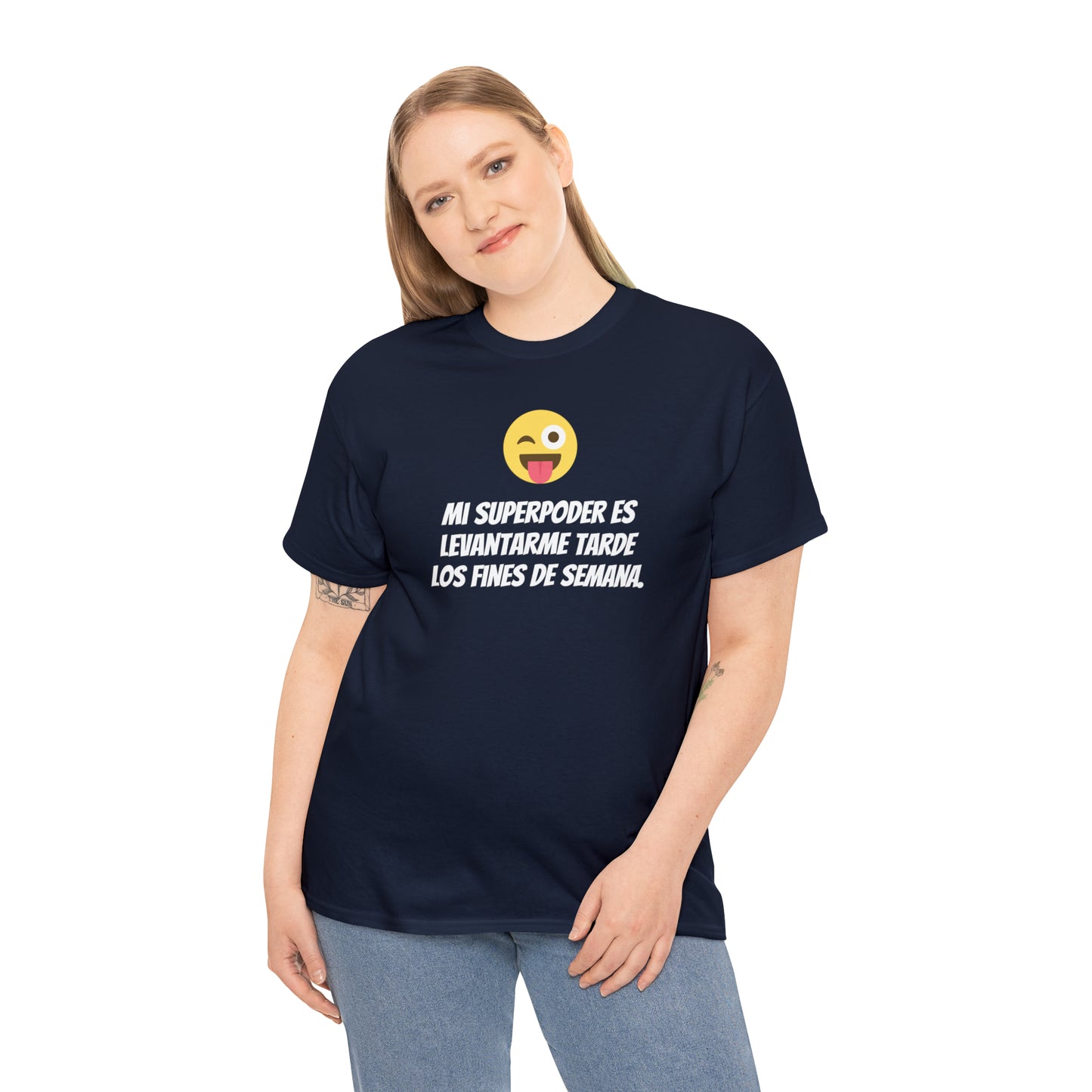 Mi Superpoder -Camiseta unisex de algodón pesado