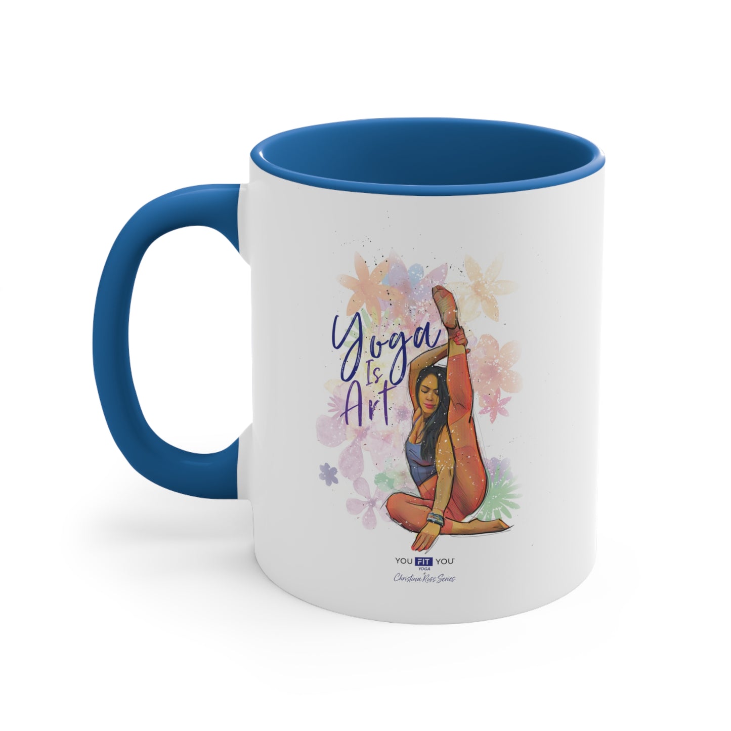 Yoga Is Art Wellness Mug -Feat Christina Ross