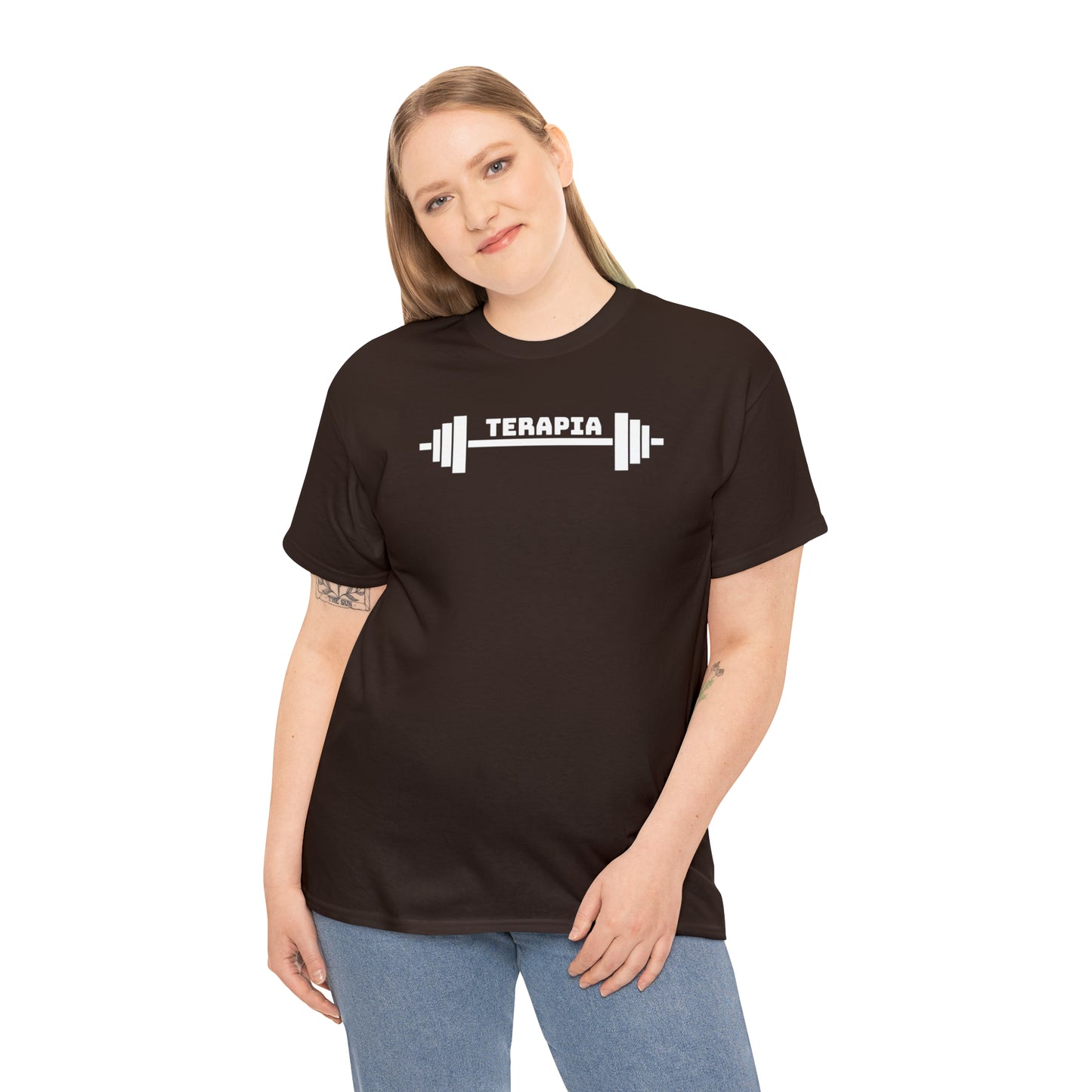 Terapia -Camiseta unisex de algodón pesado