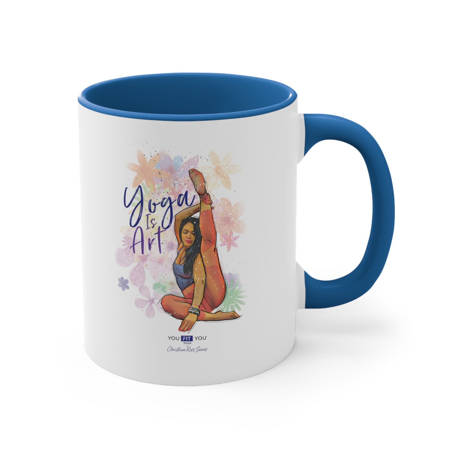 Yoga Is Art Wellness Mug -Feat Christina Ross