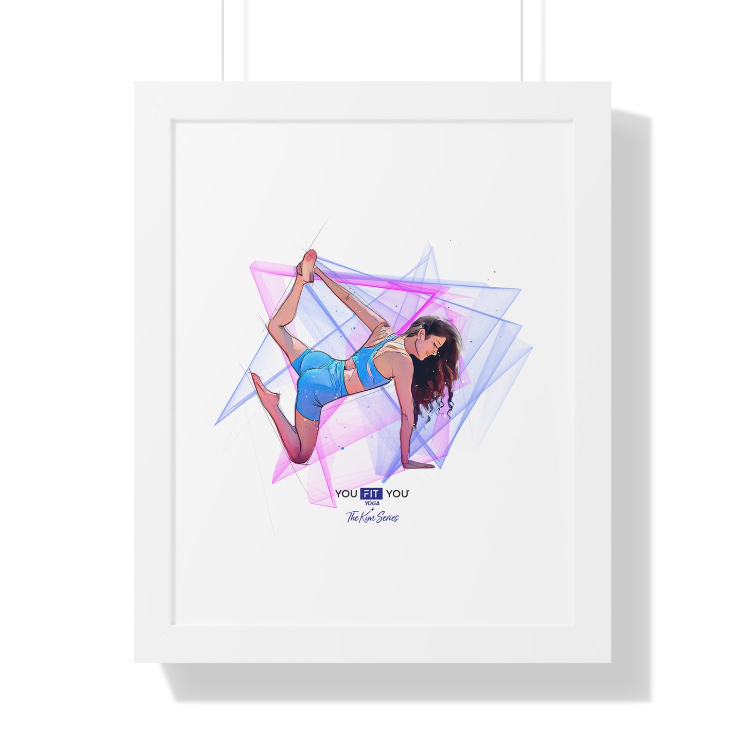 Leap of Faith Yoga, Energy Shapes - Framed Art