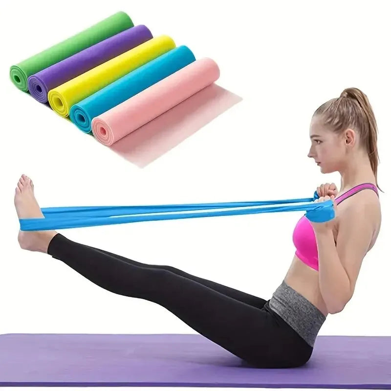 1 Pc TPE Yoga Tension Sheet Elastic Band