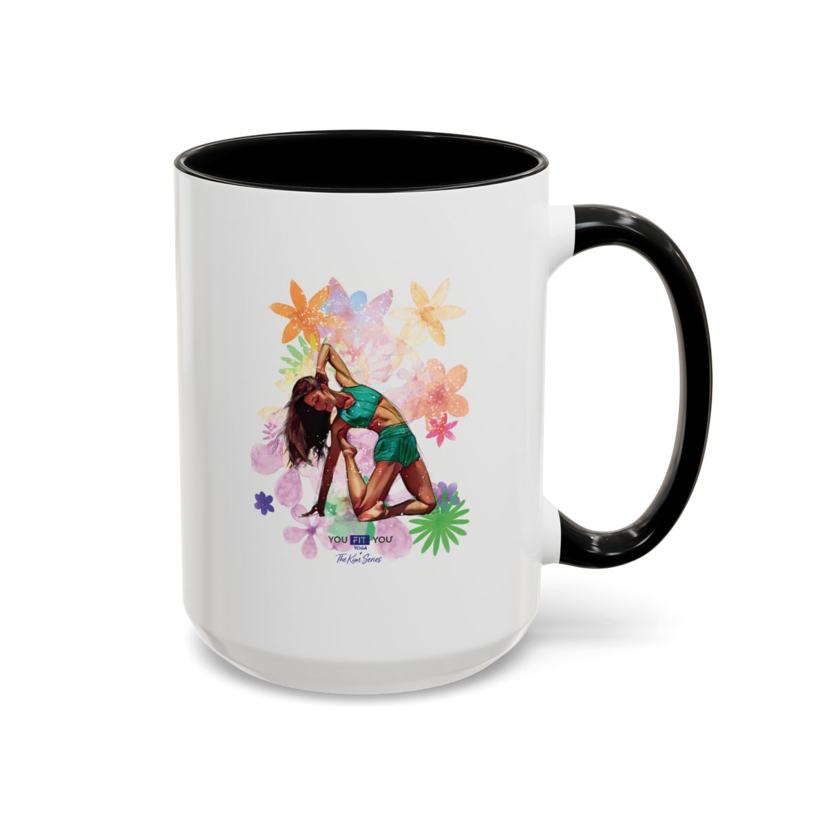 Floral Fun Wellness Mug -Feat Leap of Faith Yoga