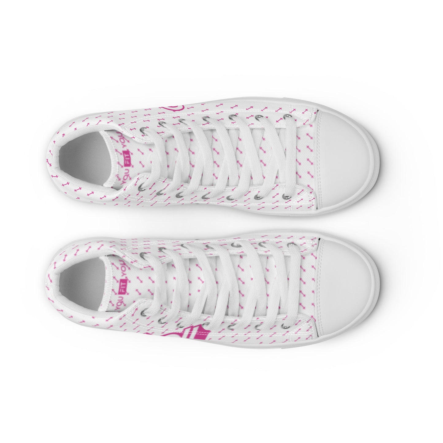 Barbell Girl Vintage Font- Women’s Sneakers