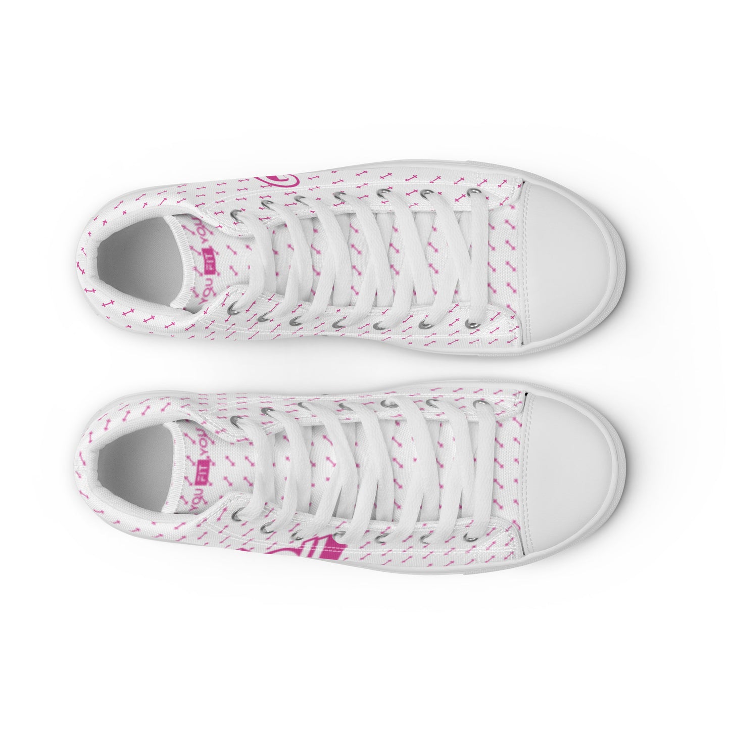 Barbell Girl Vintage Font- Women’s Sneakers