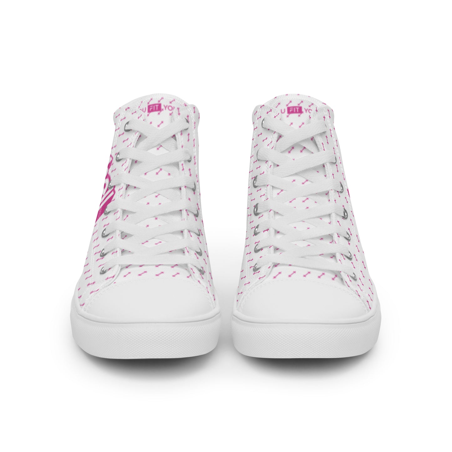 Barbell Girl Vintage Font- Women’s Sneakers