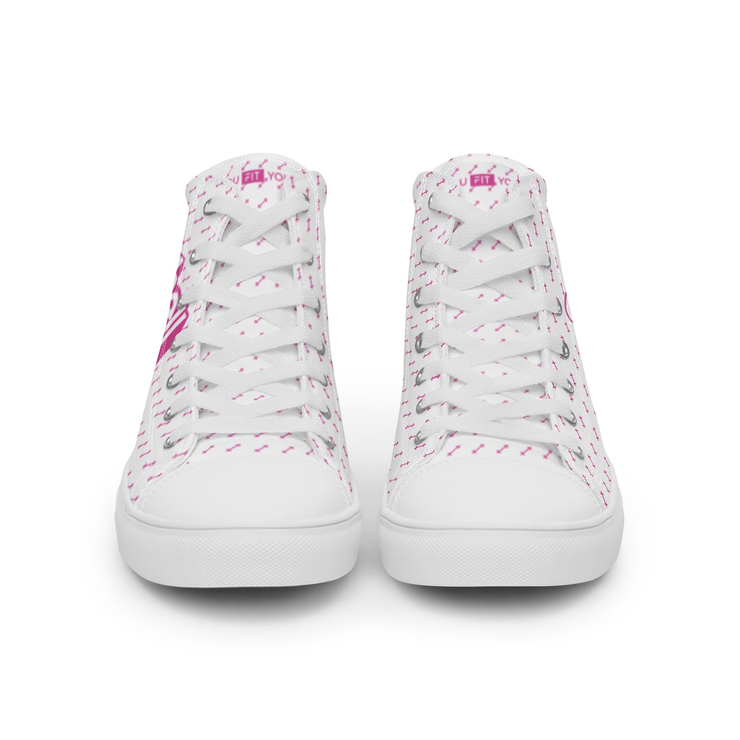 Barbell Girl Vintage Font- Women’s Sneakers