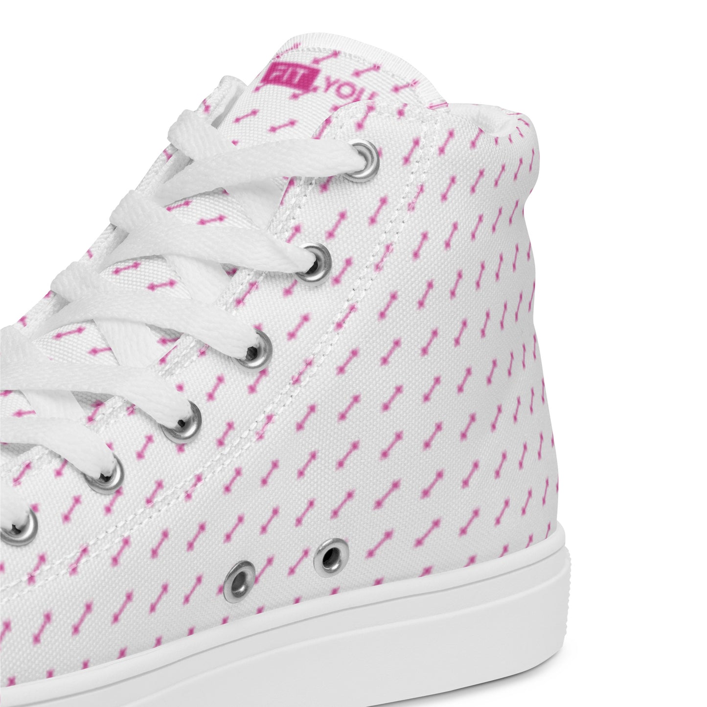 Barbell Girl Vintage Font- Women’s Sneakers