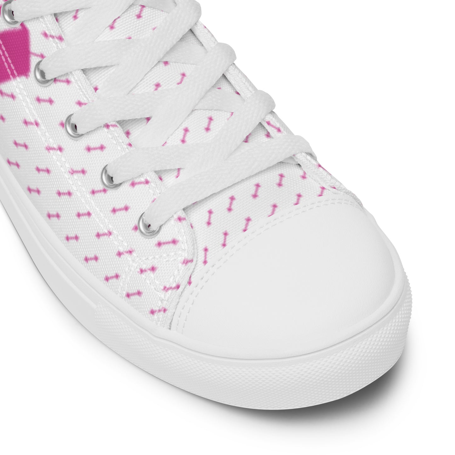 Barbell Girl Vintage Font- Women’s Sneakers