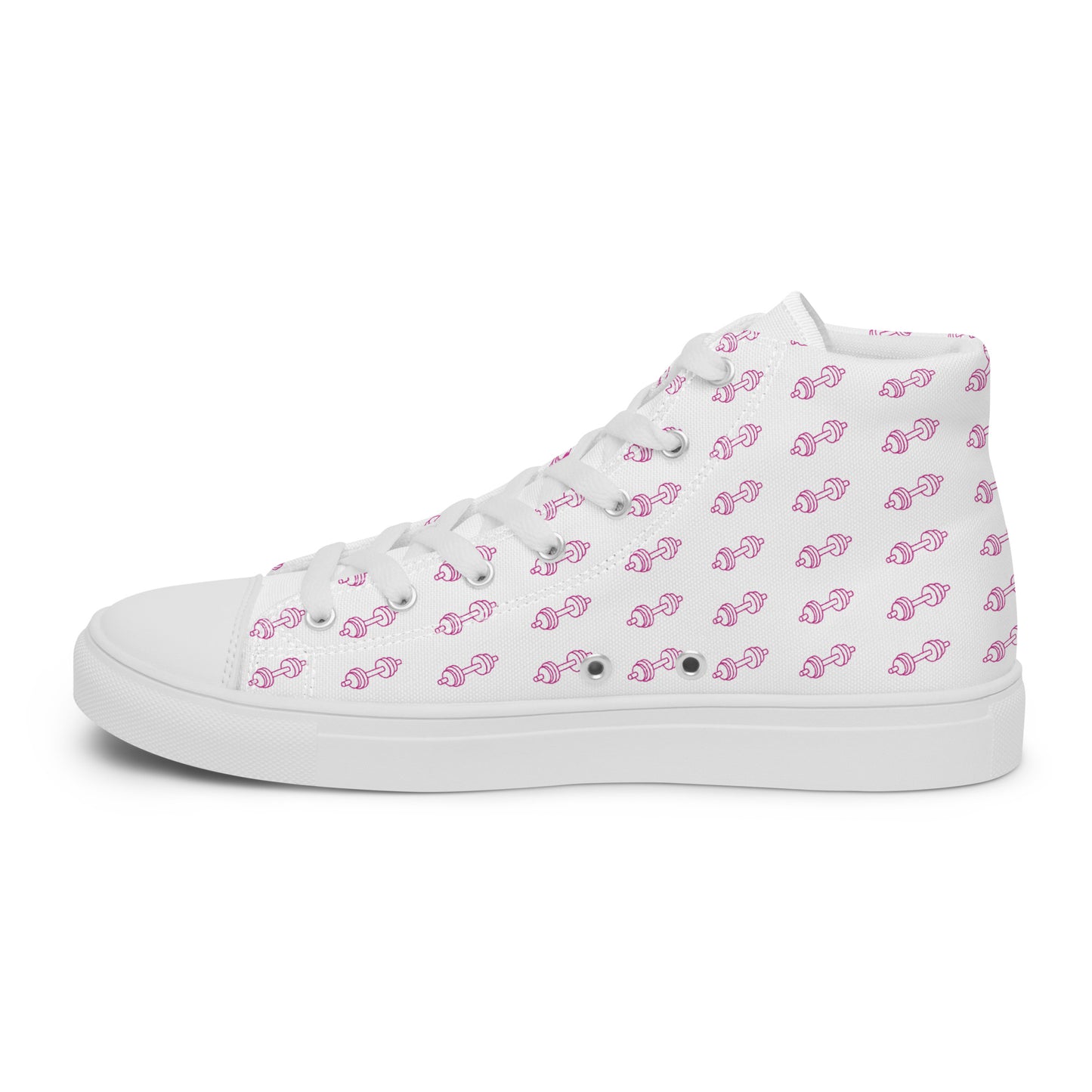 Barbell Girl Drip Style Vintage Font -Women’s Sneakers