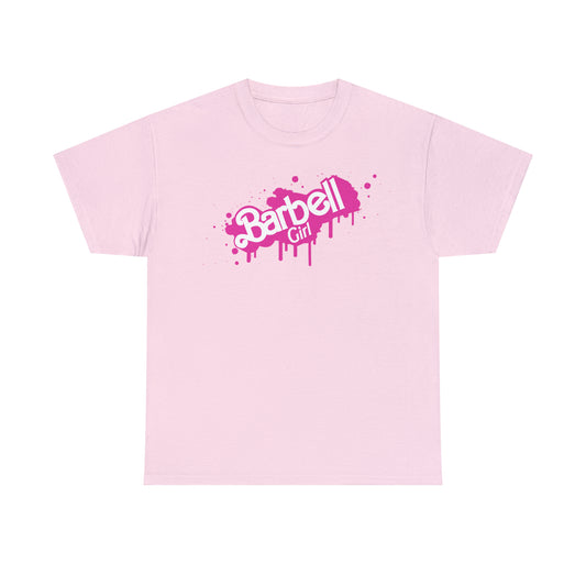 Barbell Girl Vintage Font Drip Style -Unisex Tee