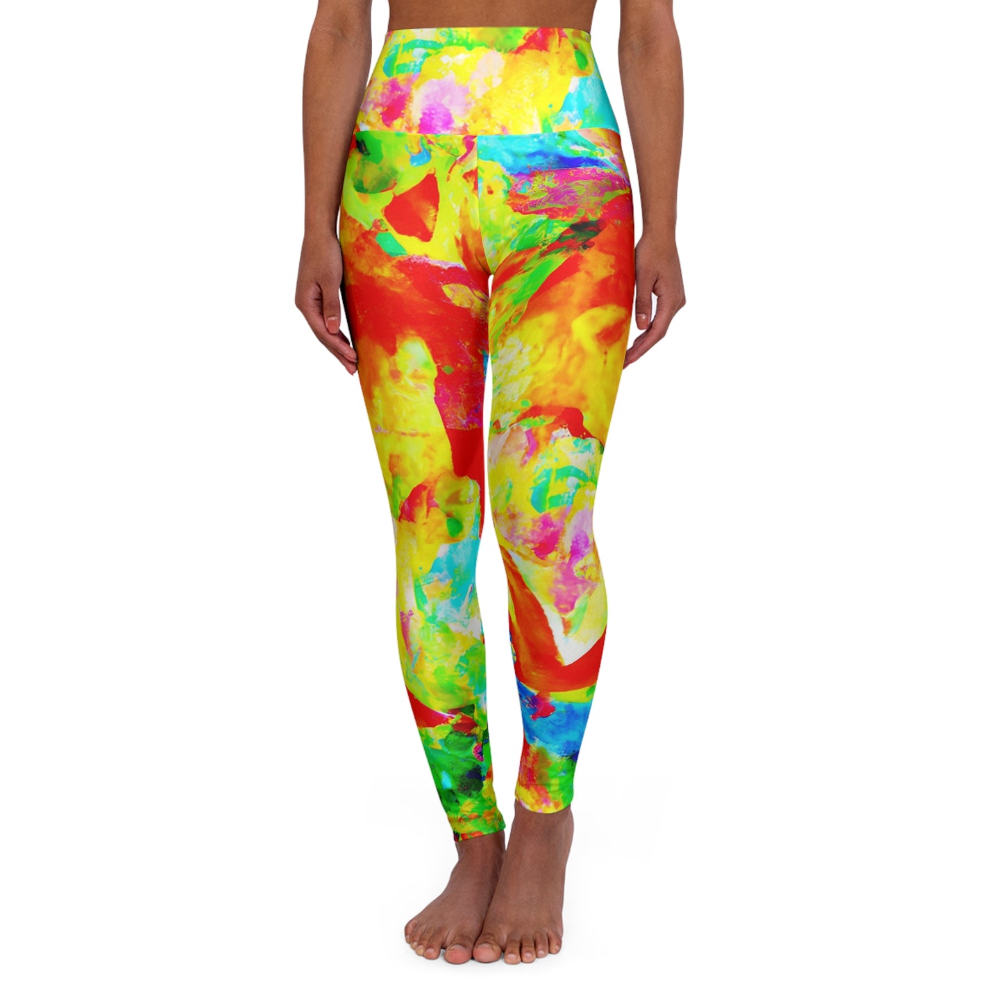 Splash of Joy -Yoga Pants Special