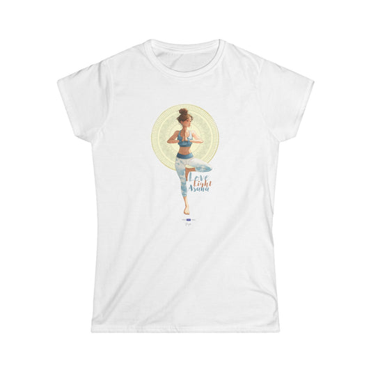 Yoga- Love, Light, Asana Women's Tee, Mindfulness Shirt