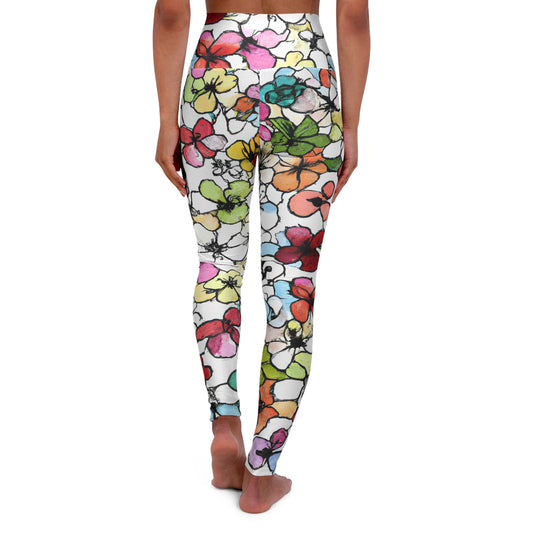 Floral Fun -Yoga Pants