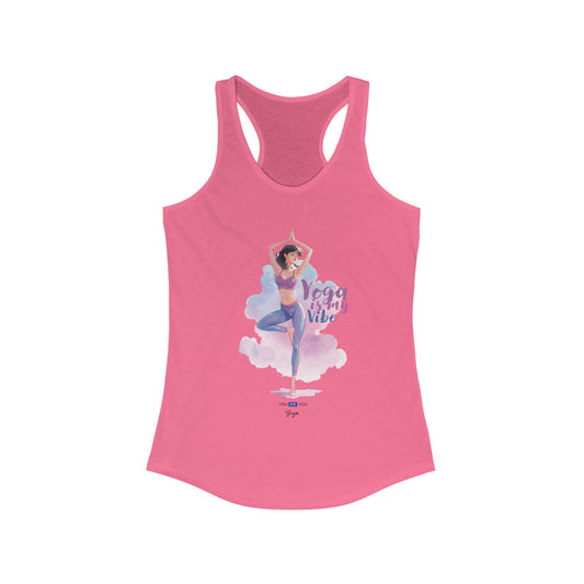Yoga Is My Vibe Racerback Tank