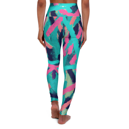 Vibrant Vibrations -Yoga Pants