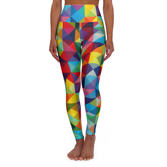 Kaleidoscope Fun -Yoga Pants