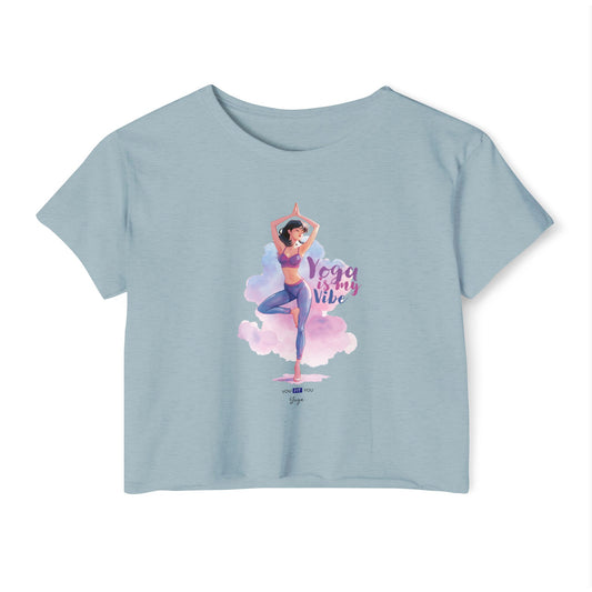 Yoga Is My Vibe - Women's Festival Crop Top