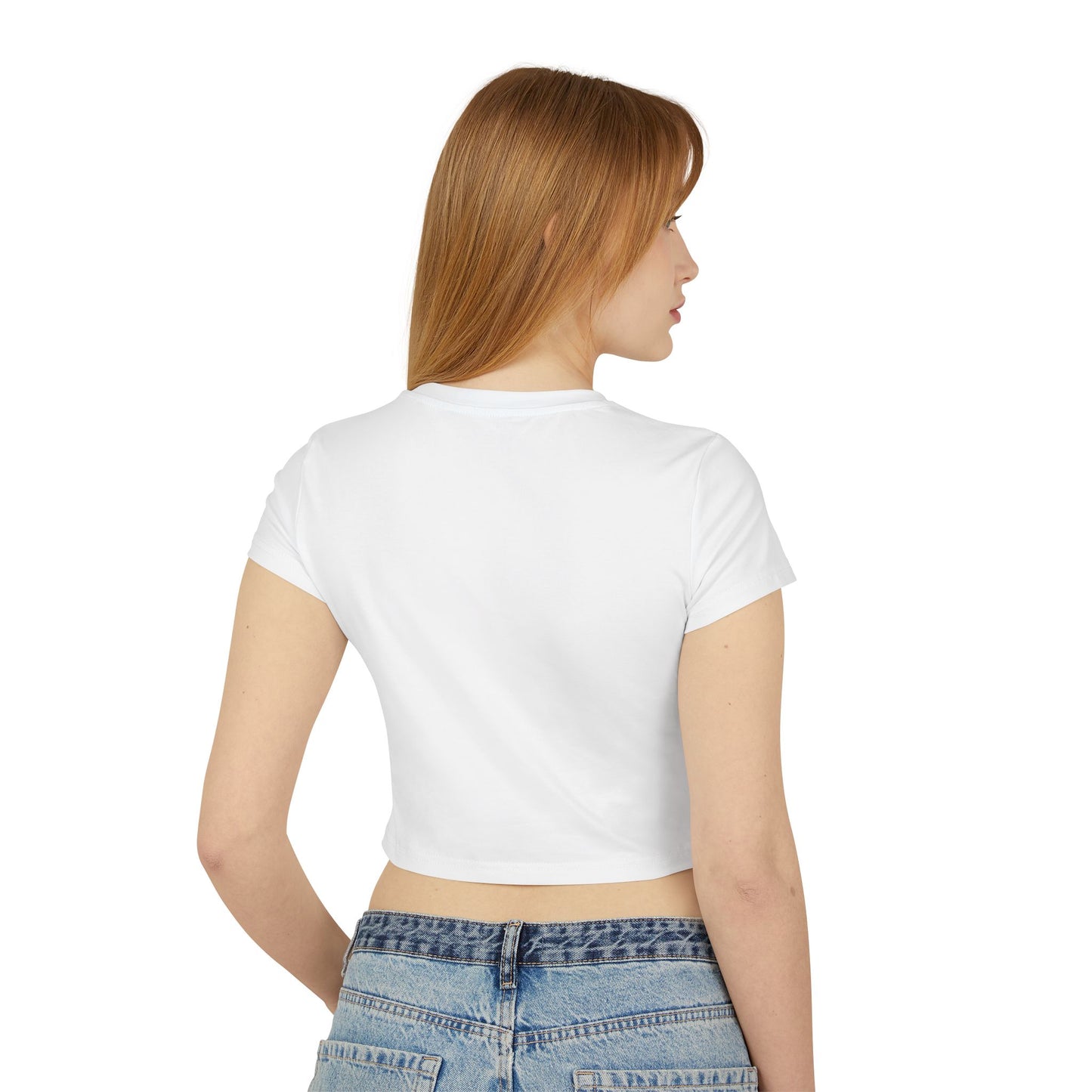 Yoga-Love, Light, Asana Baby Tee, Cropped Tee