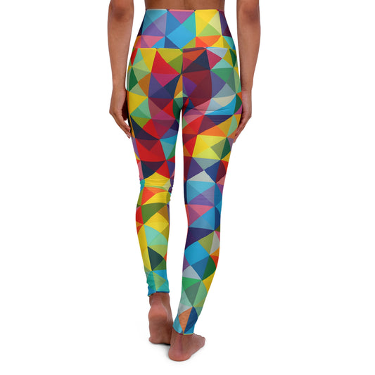 Kaleidoscope Fun -Yoga Pants