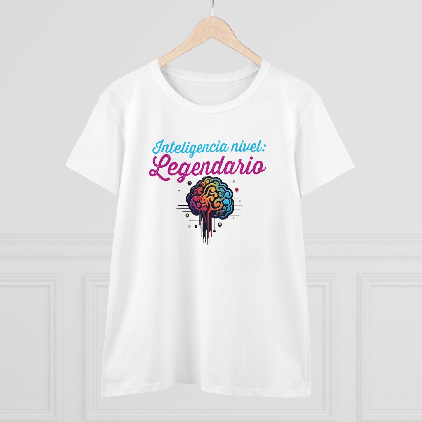 Legendaria -Camiseta de algodón de peso medio para mujer