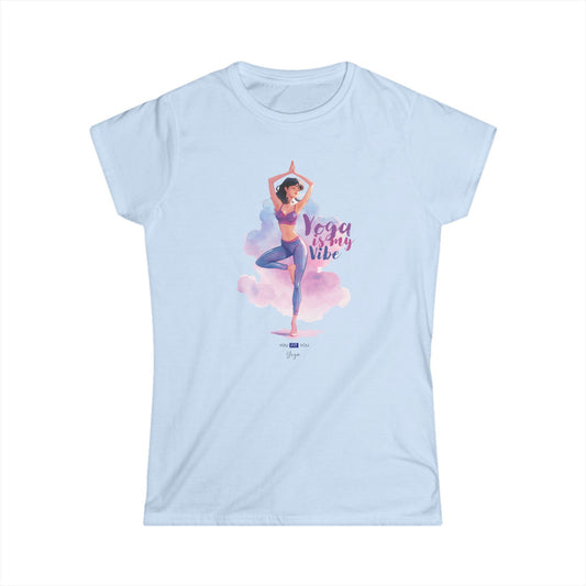 Yoga Is My Vibe Women's Softstyle Tee