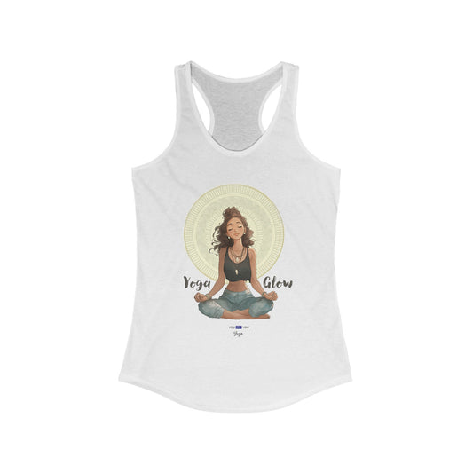 Yoga Glow Women's Racerback Tank Top
