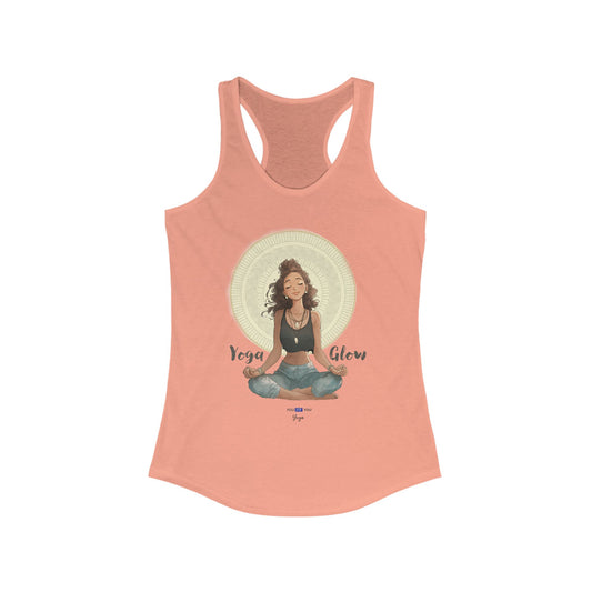Yoga Glow Women's Racerback Tank Top