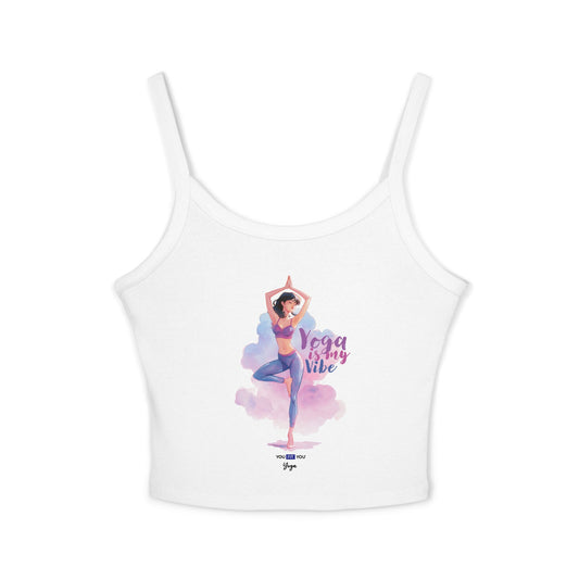 Women's Yoga Is My Vube Vibe Spaghetti Strap Tank Top
