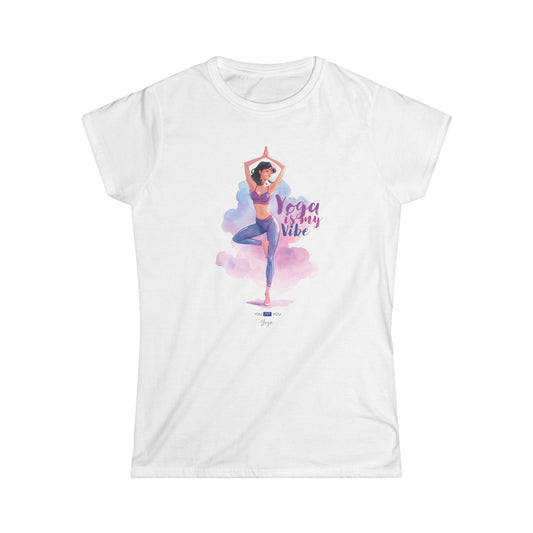 Yoga Is My Vibe Women's Softstyle Tee