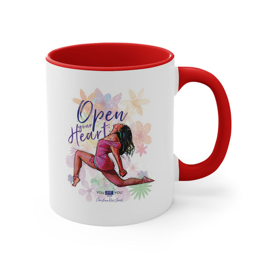 Open Your Heart Wellness Mug  -Feat Christina Ross