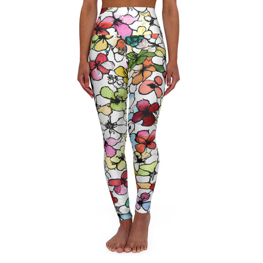 Floral Fun -Yoga Pants