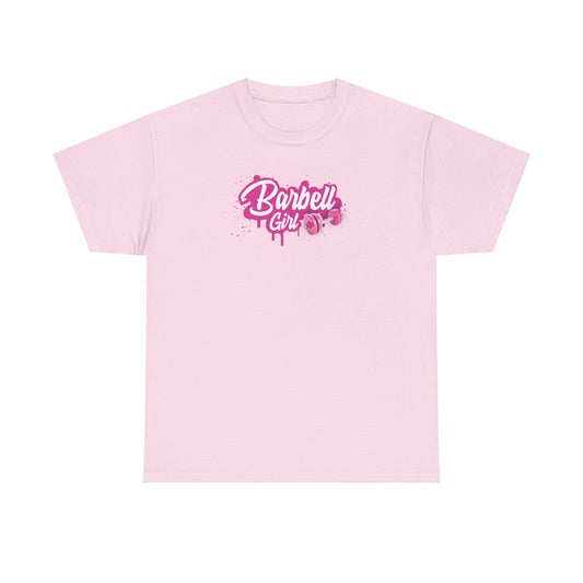 Barbell Girl Script Drip Style -T-Shirt